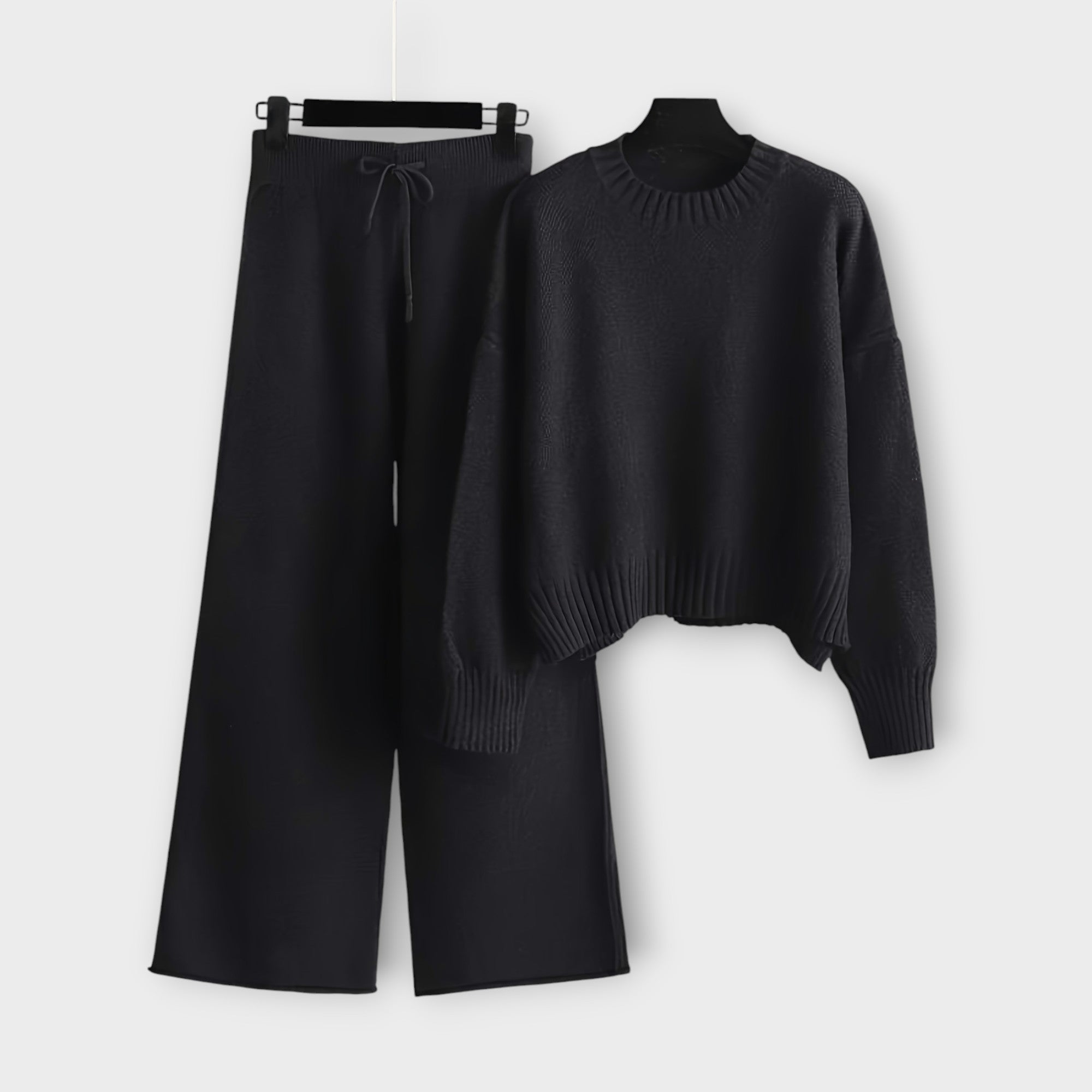 Sienna Gemütliches Strick-Zweiteiliges Set