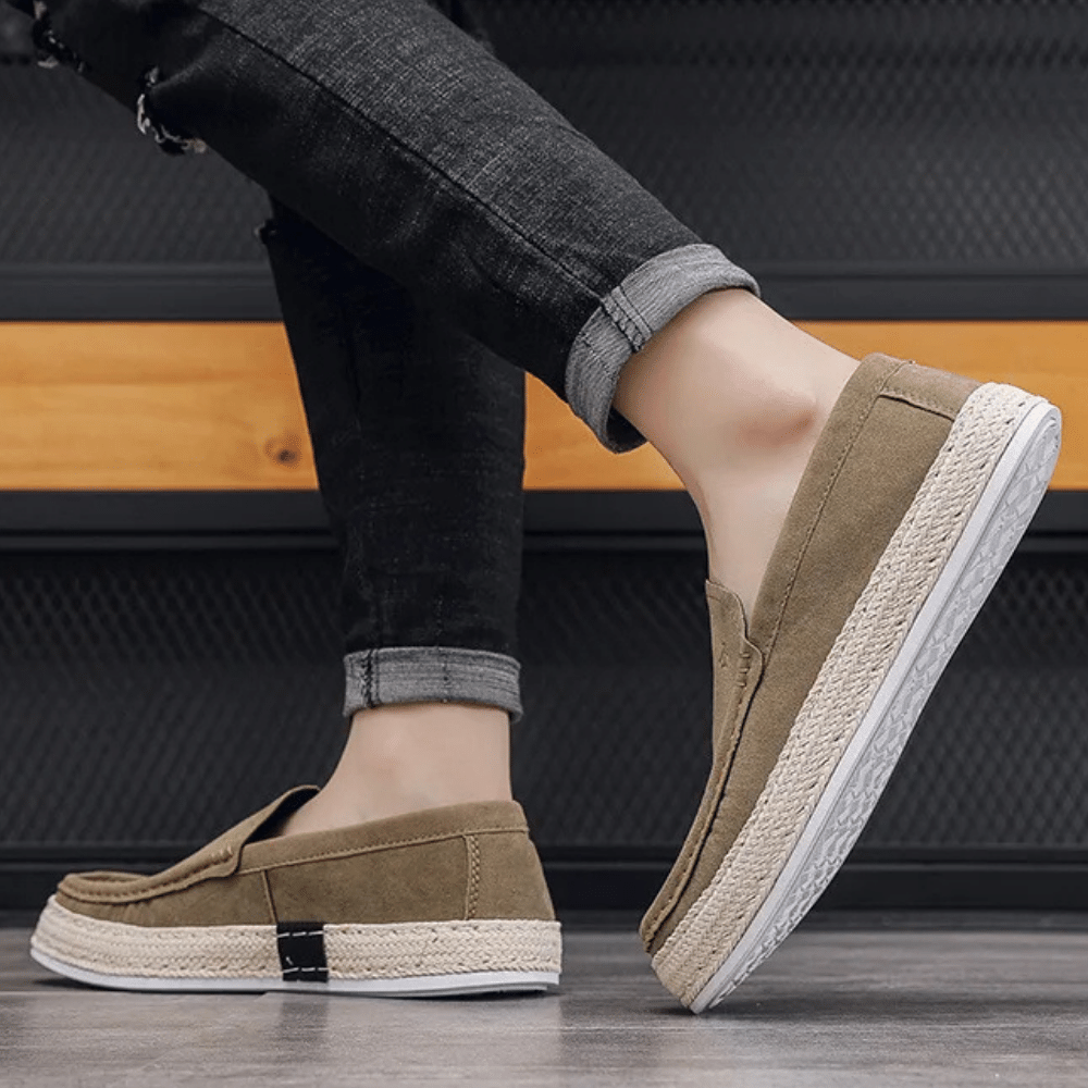 Leder Mokassins für Herren Nantes Verno