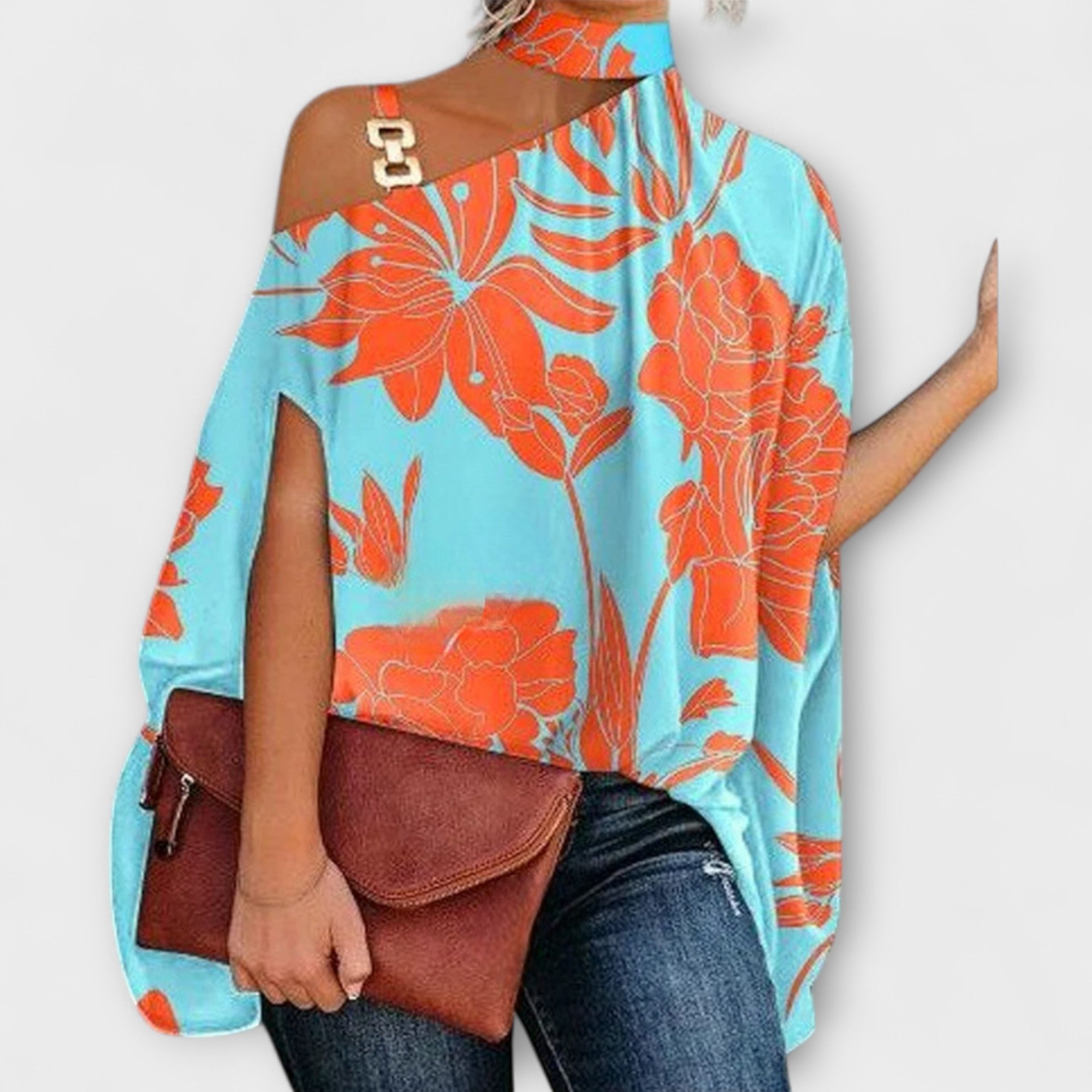 Off-Shoulder-Bluse für Frauen