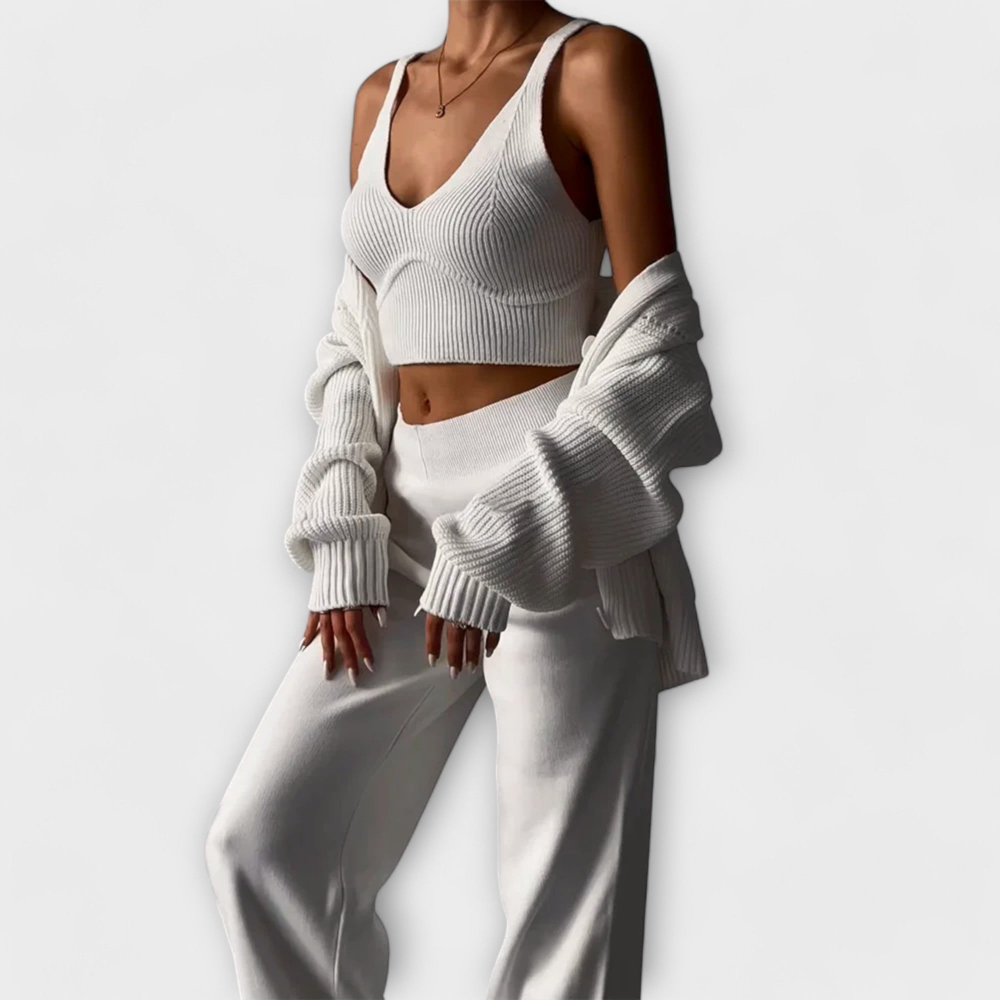 Delia Drei-Teile Strickset