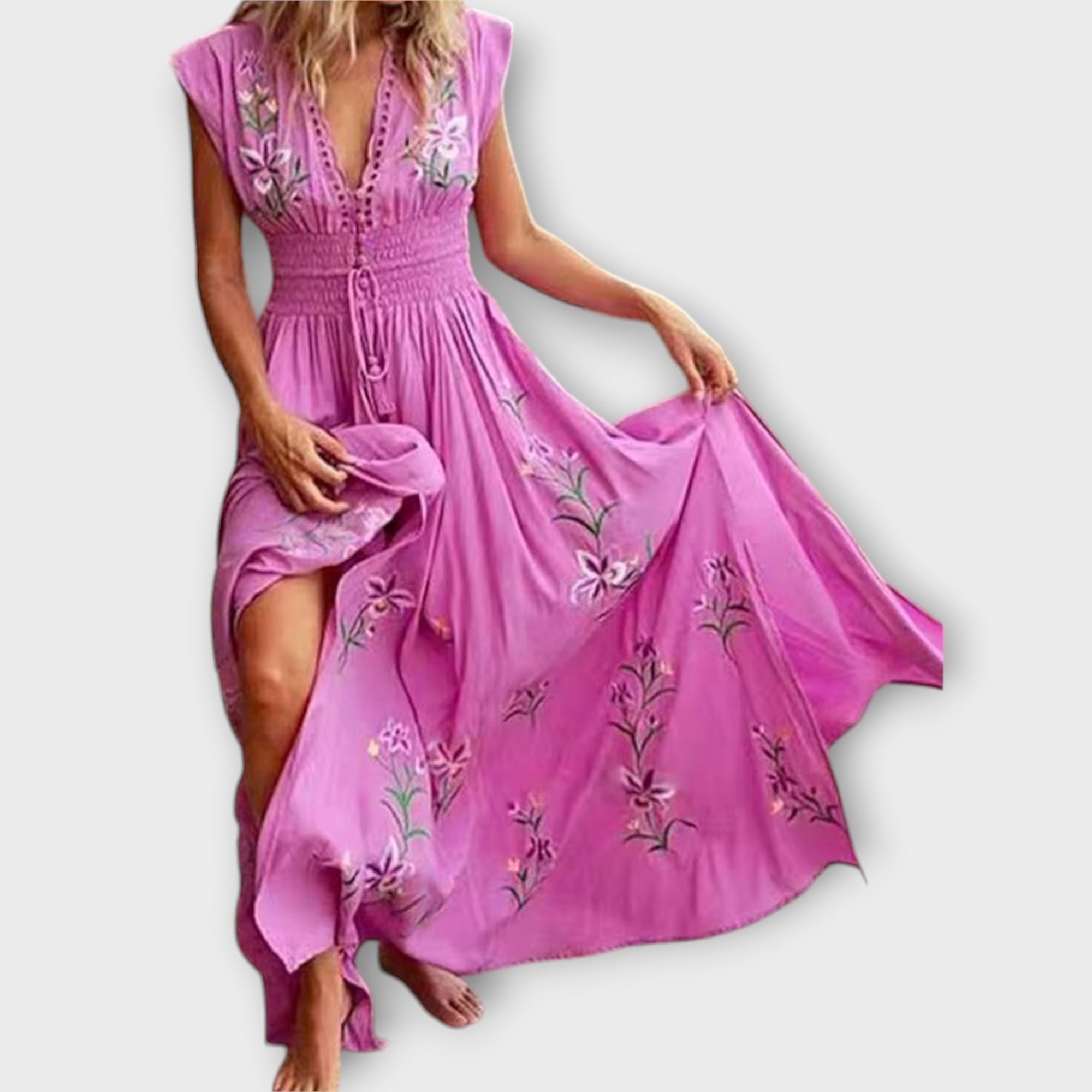 Felizia – Boho-Kleid mit charmanten Stickereien