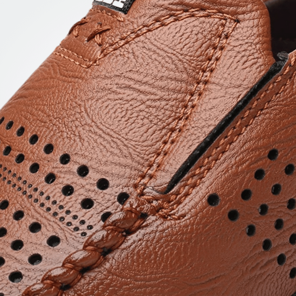 Herren Leder Mokassins Milan Verno