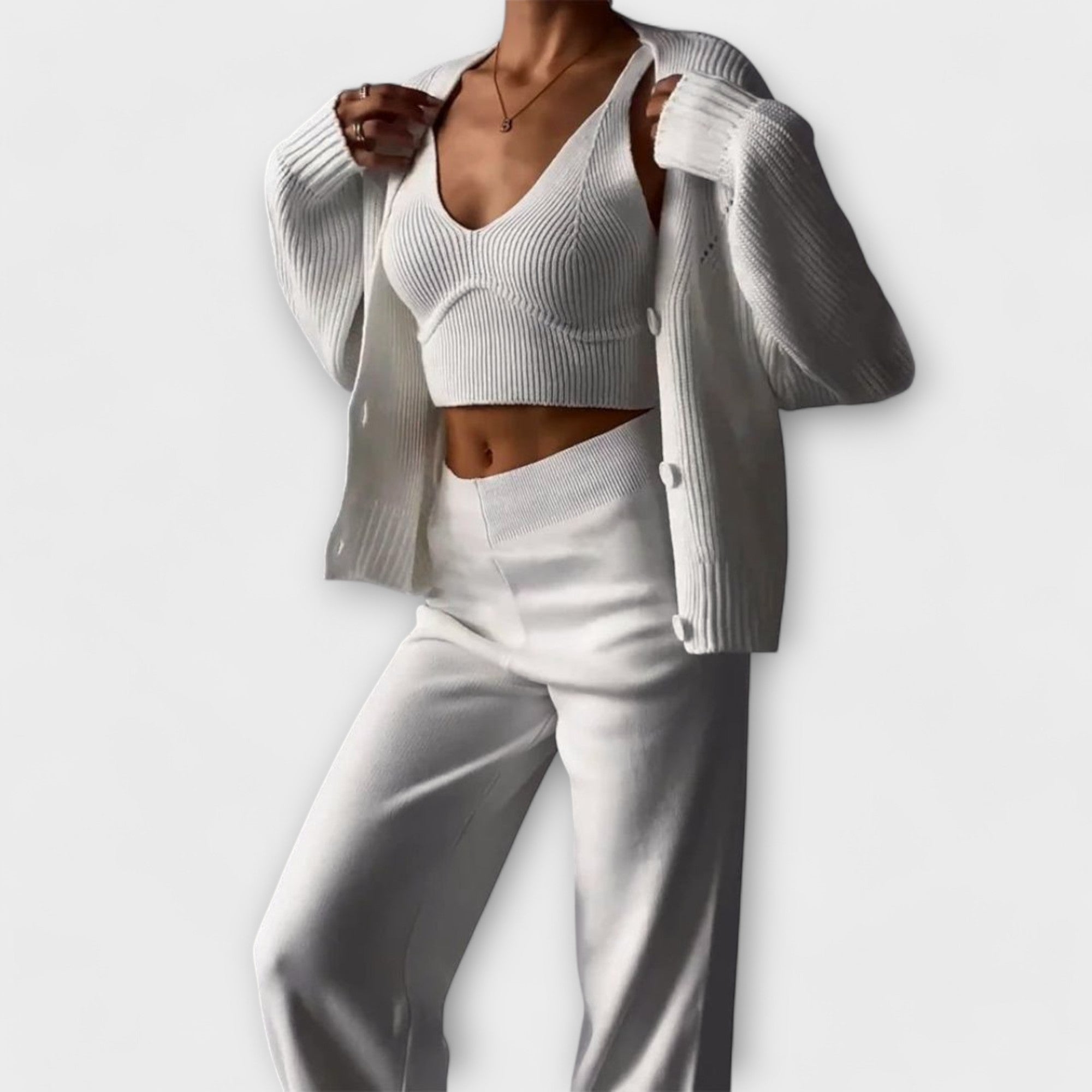 Delia Drei-Teile Strickset