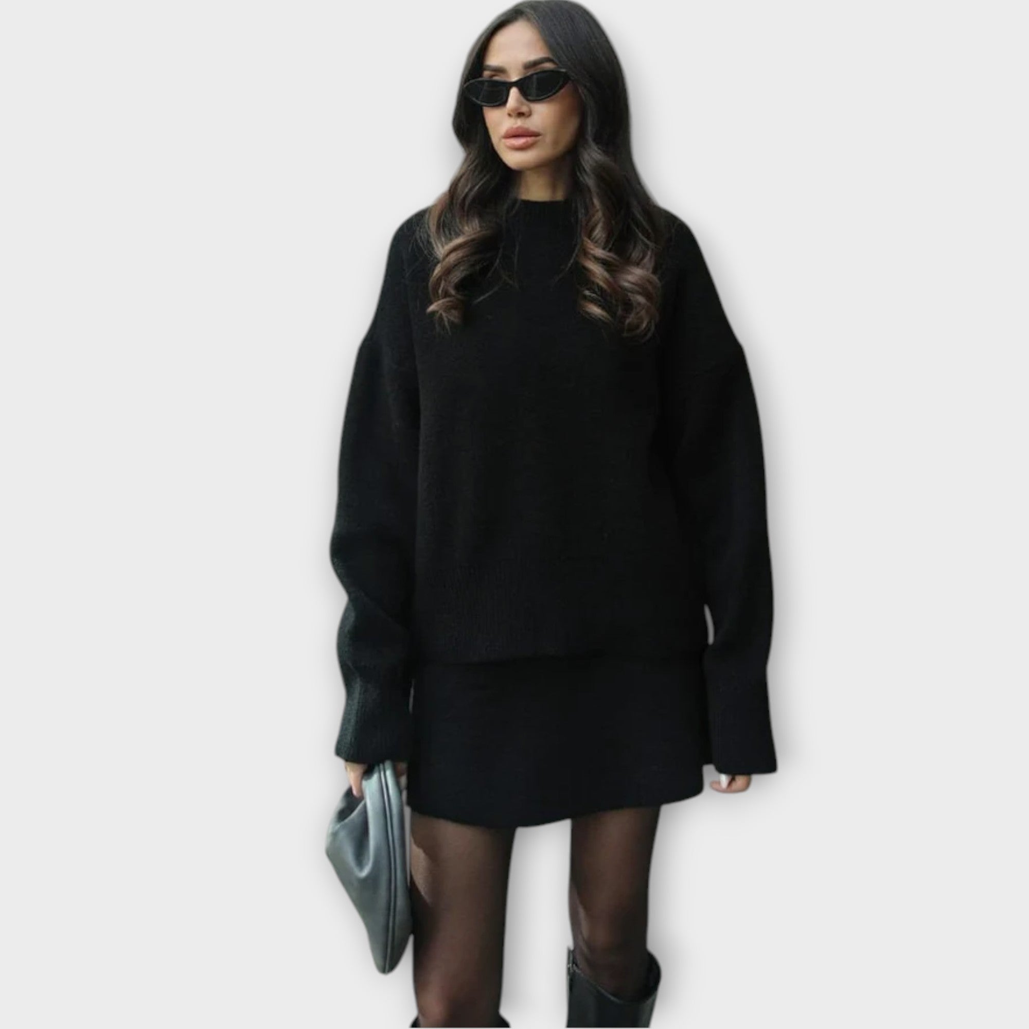 Celina Gemütliches Strick 2-teiliges Set