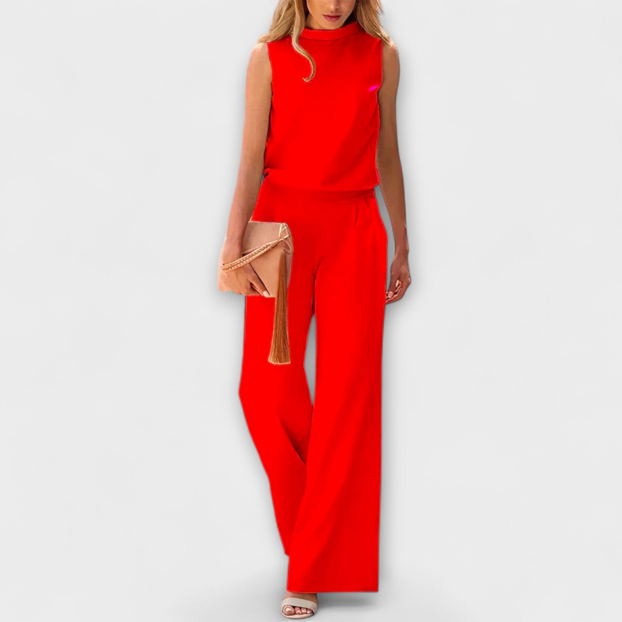 Hannah – Jumpsuit im Satin-Look