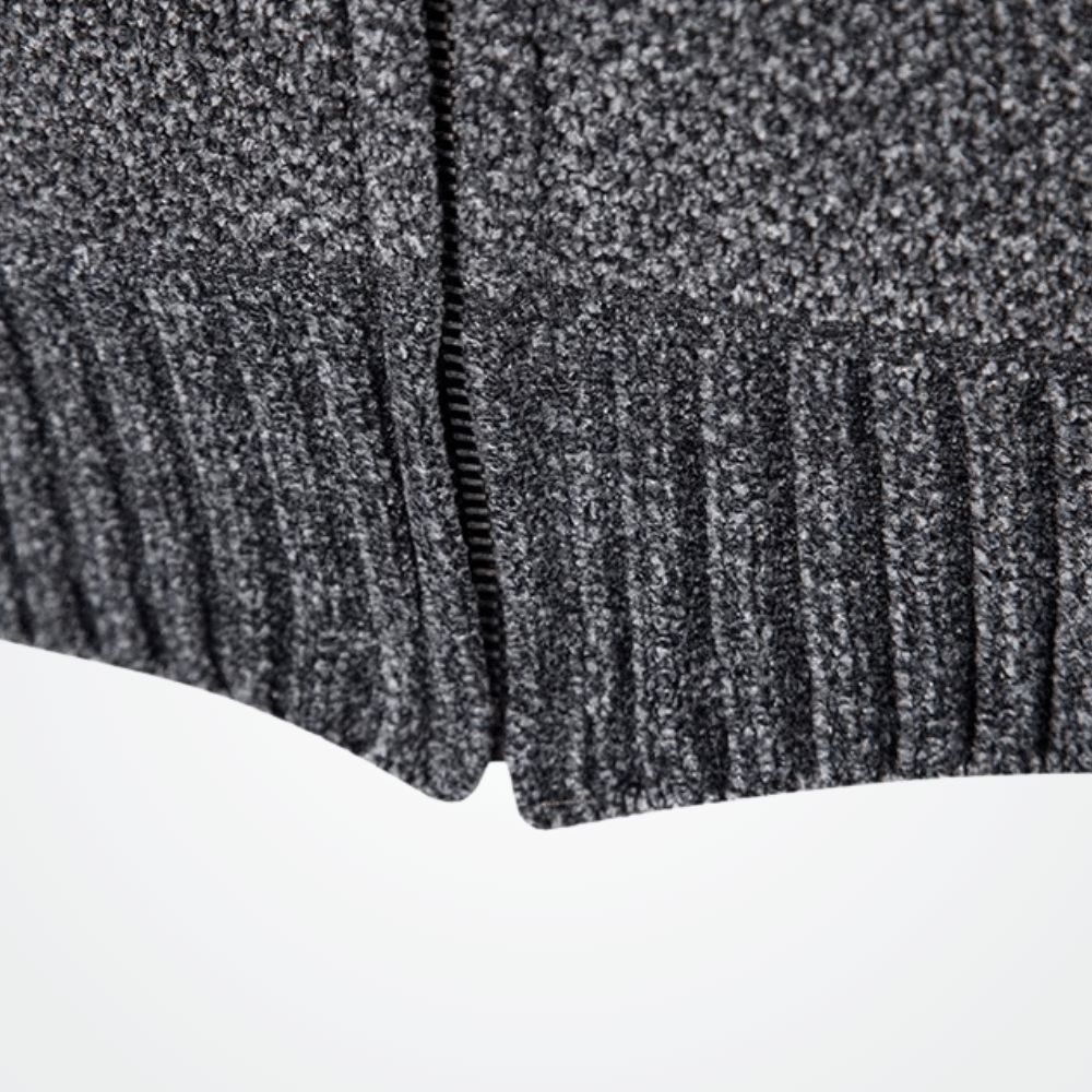 Napoli-Strickjacke mit Reißverschluss