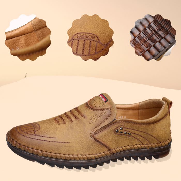 Italienischer Leder-Schuh - Ultra Bequem und Atmungsaktiv