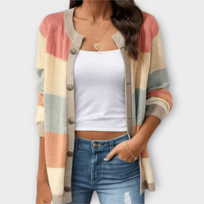 Lottenia - Gestreifter Cardigan