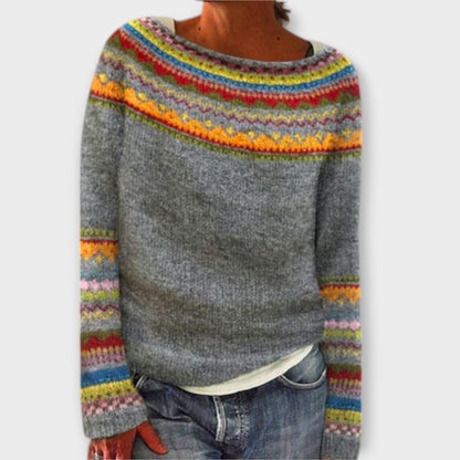 Vintage Strickpullover für Frauen