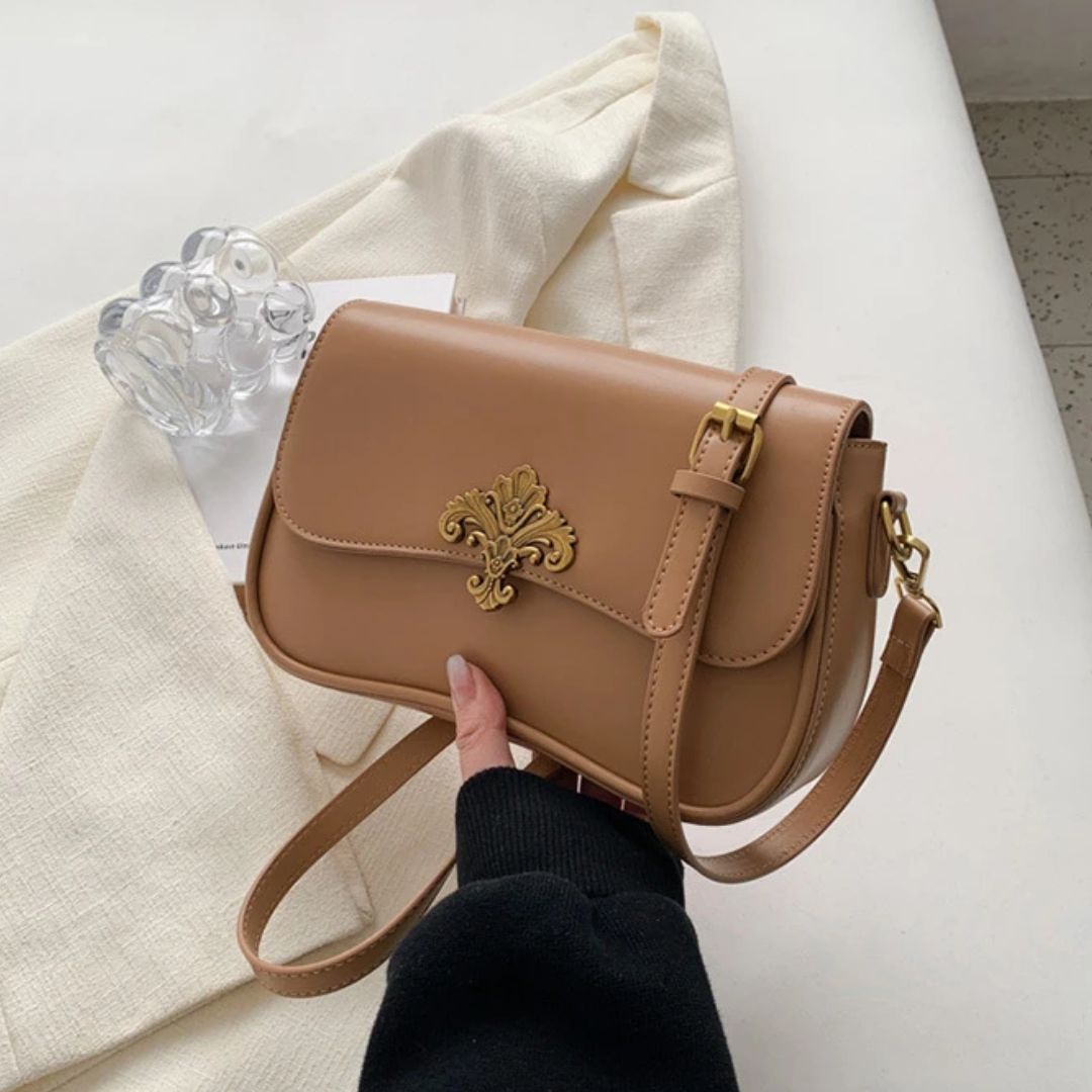 Kleine Schultertasche - Saphir Eleganz