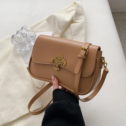 Kleine Schultertasche - Saphir Eleganz