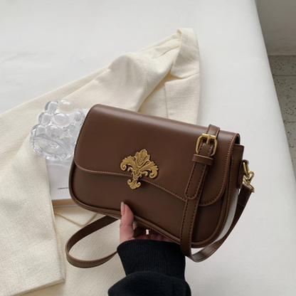 Kleine Schultertasche - Saphir Eleganz