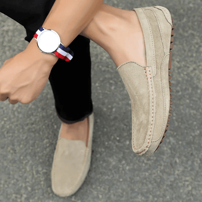 Herren Leder Mokassin Schweden Verno