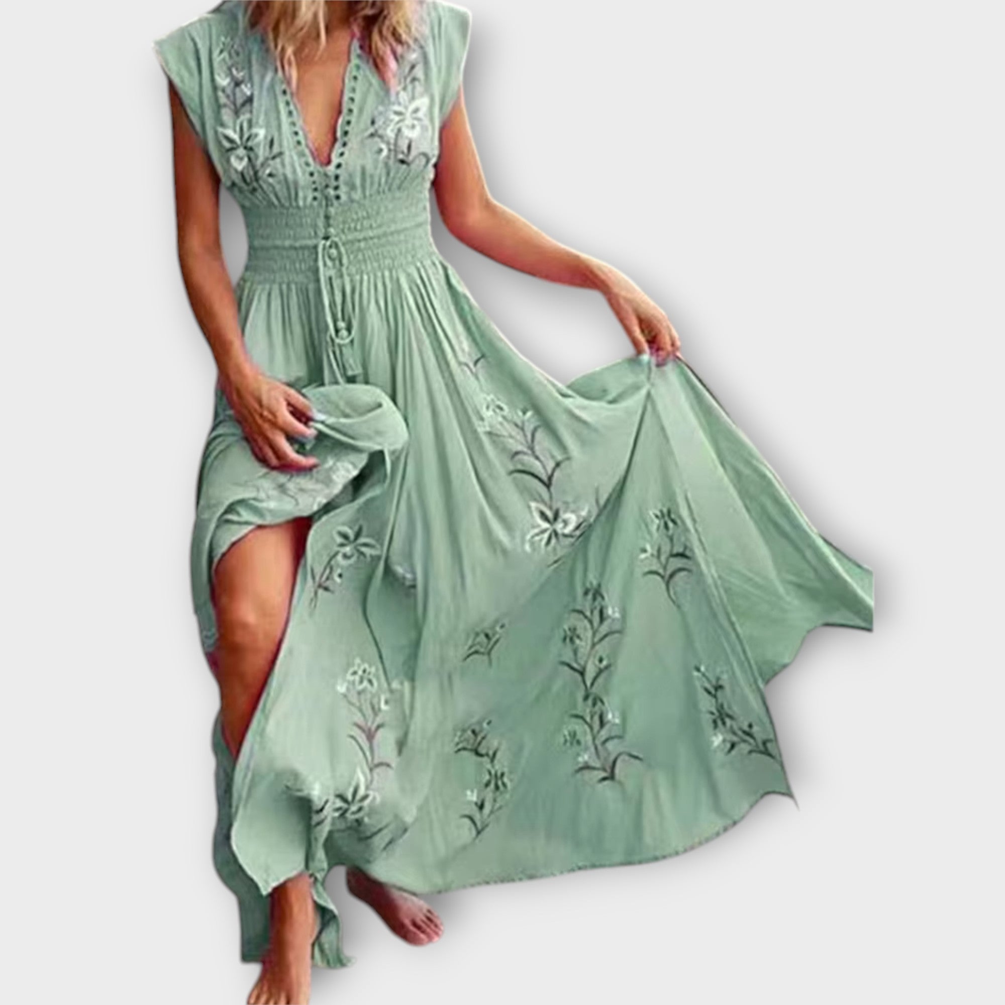 Felizia – Boho-Kleid mit charmanten Stickereien