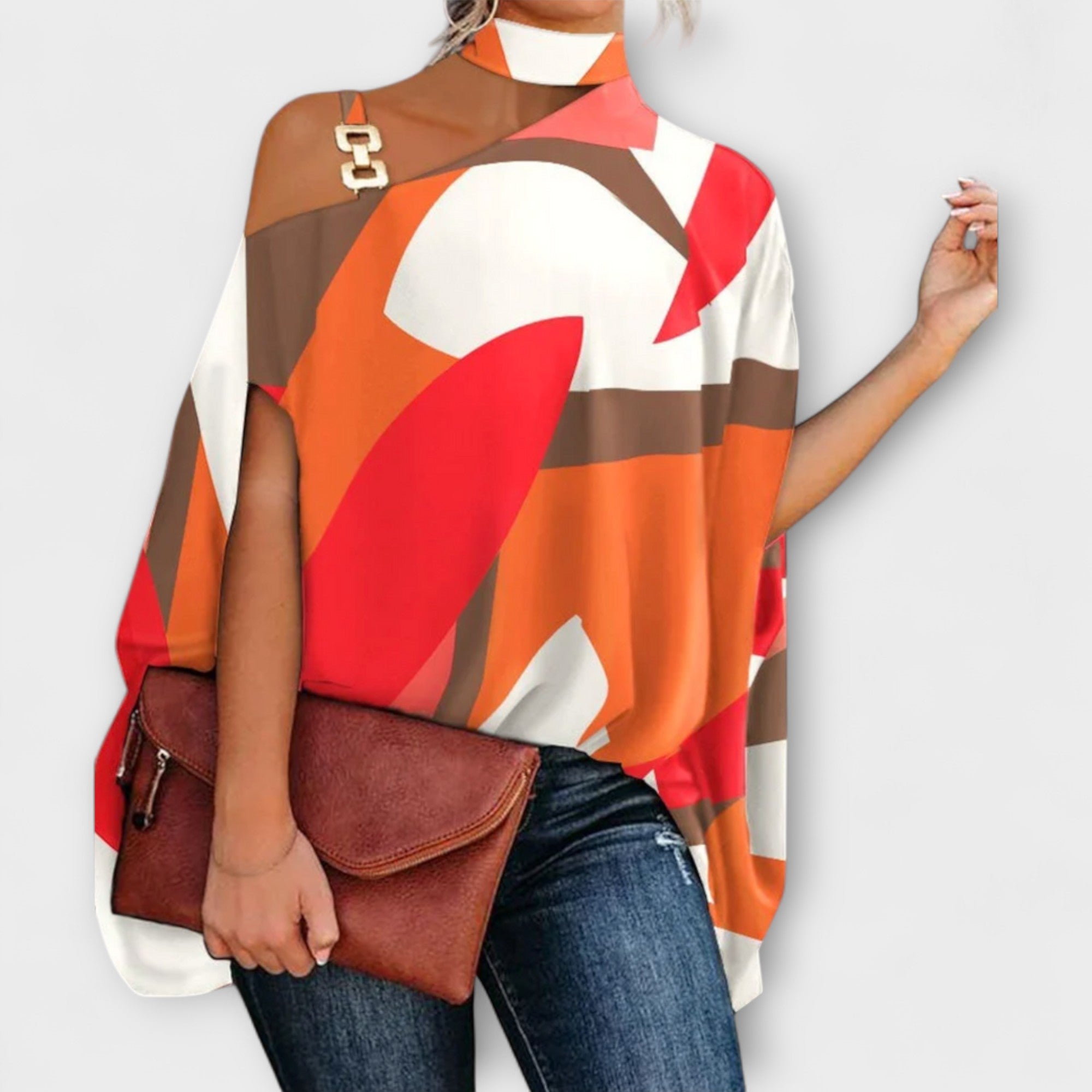 Off-Shoulder-Bluse für Frauen