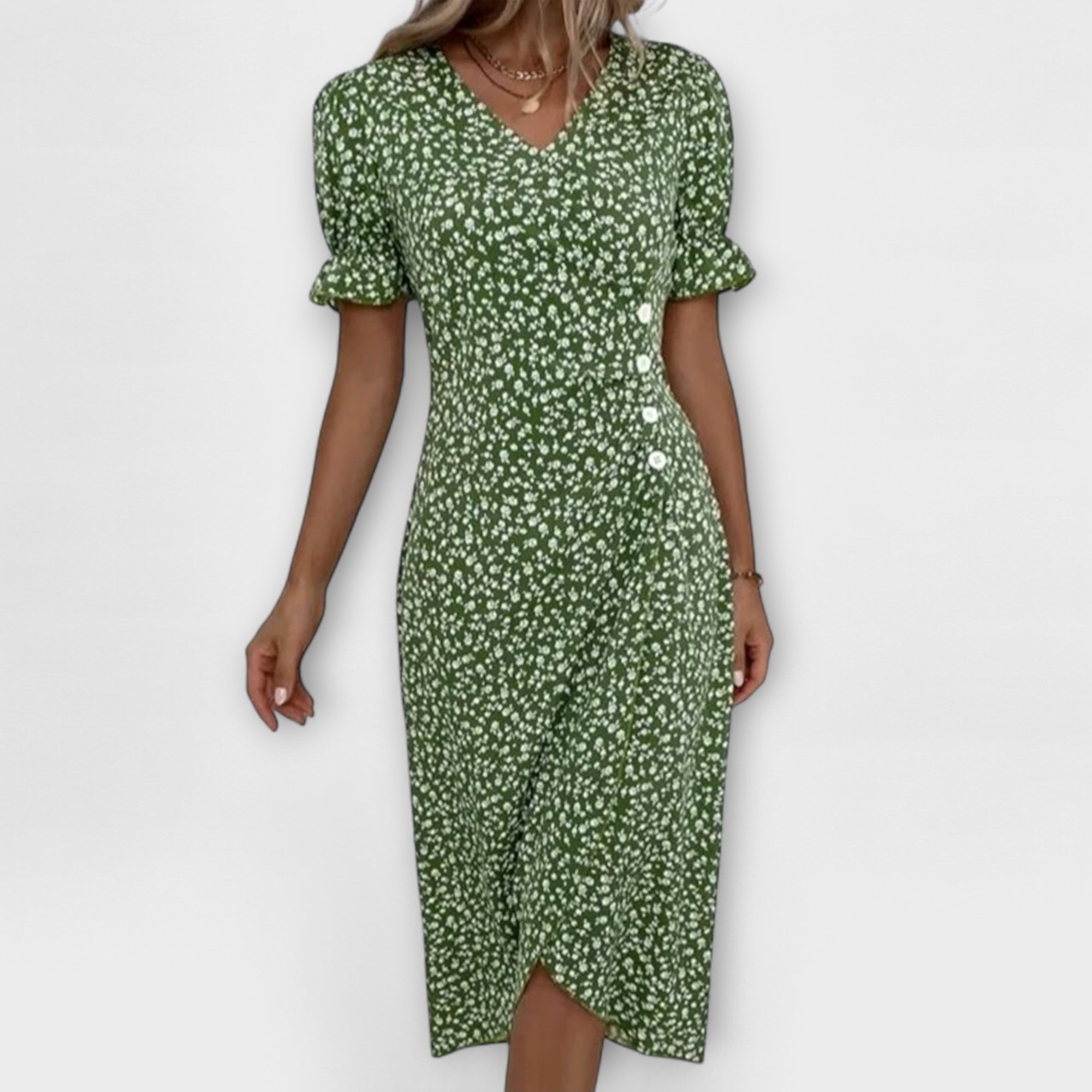 Leda - Elegantes und bequemes Sommerkleid