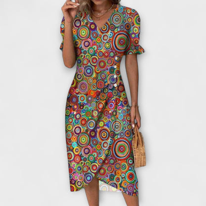 Leda - Elegantes und bequemes Sommerkleid