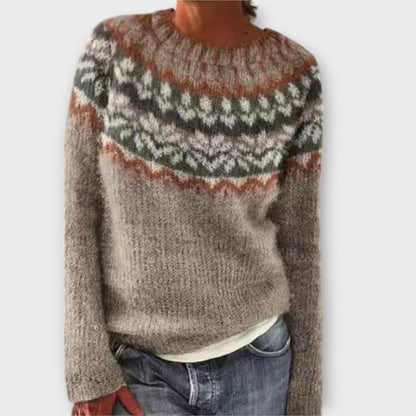 Vintage Strickpullover für Frauen
