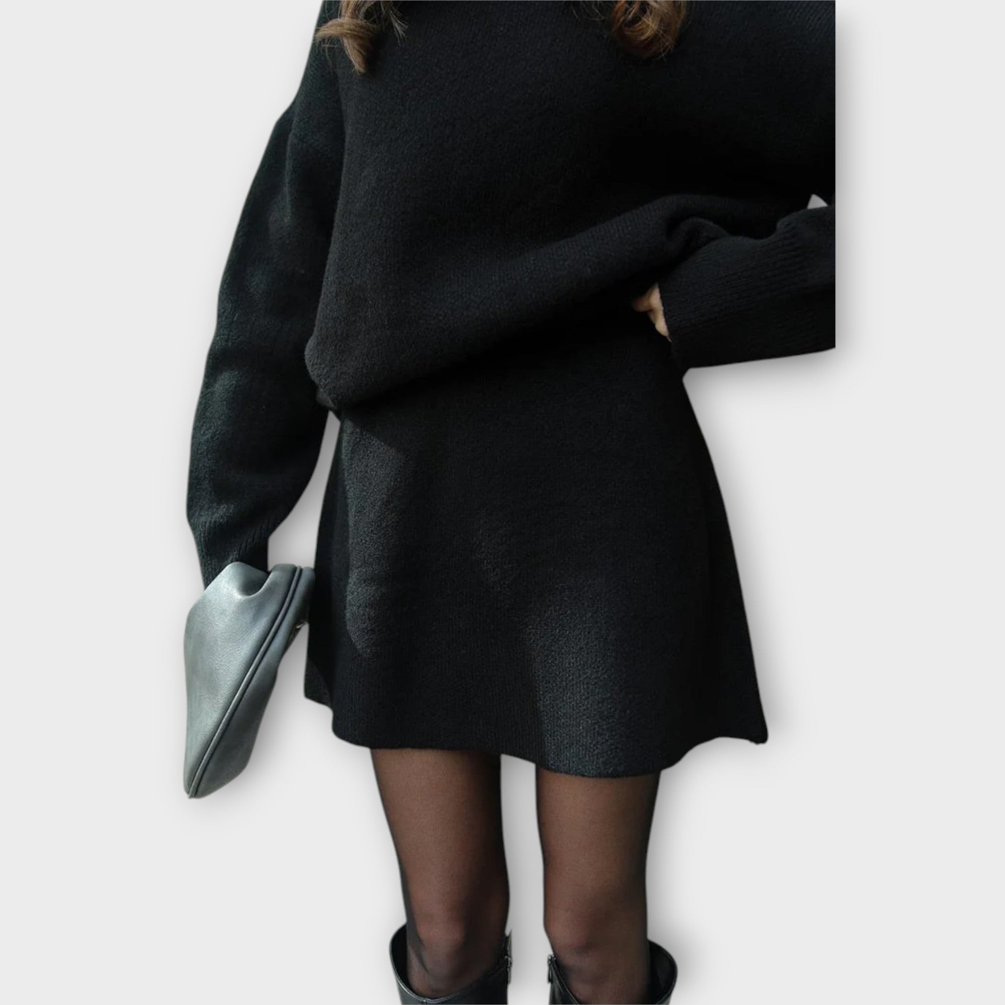 Celina Gemütliches Strick 2-teiliges Set