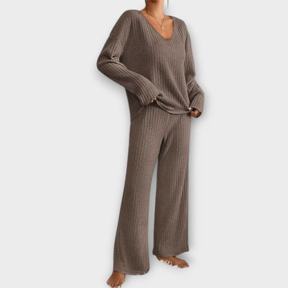 Celine Gestricktes Zweiteiliges Set