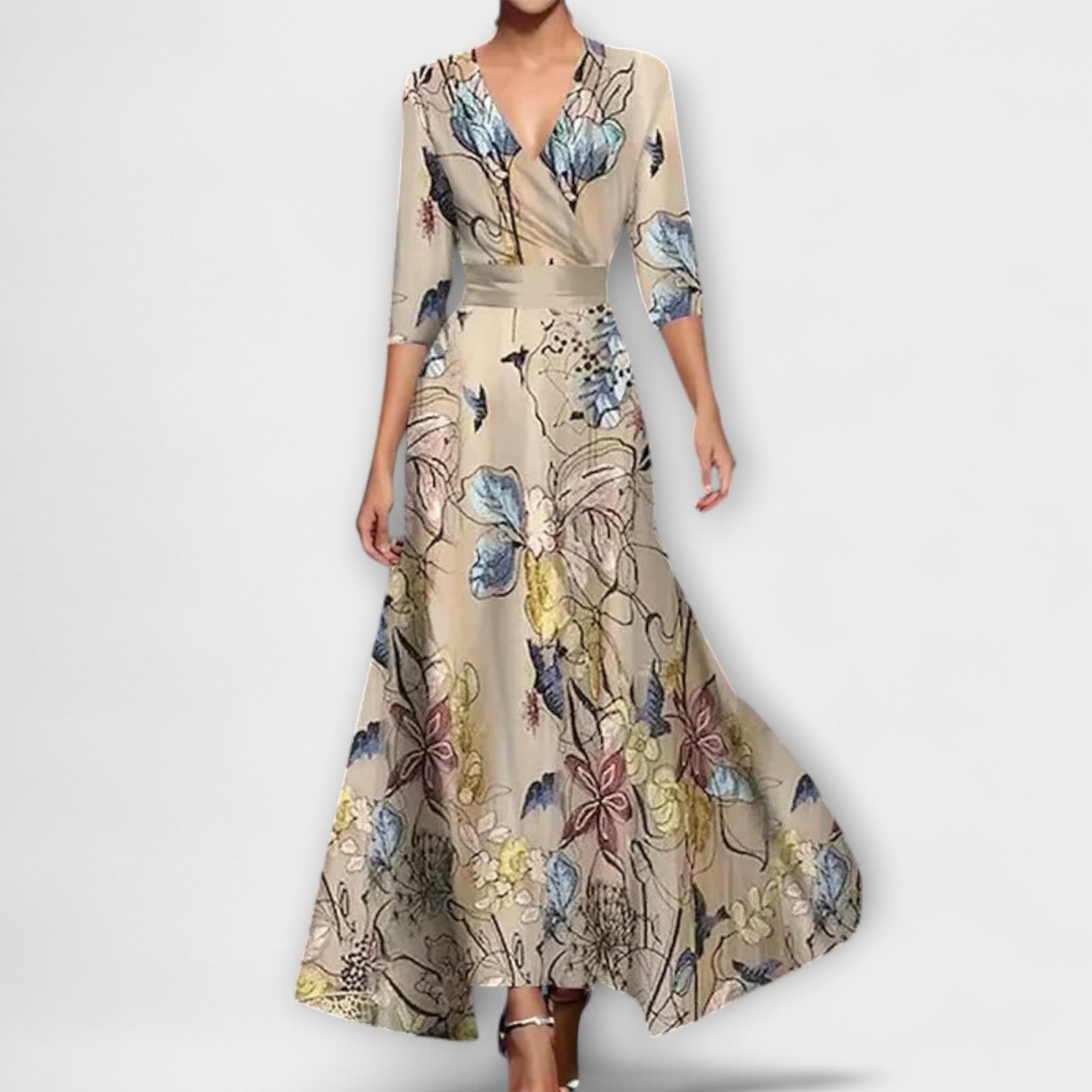 Alma - Elegantes Kleid mit Ärmeln