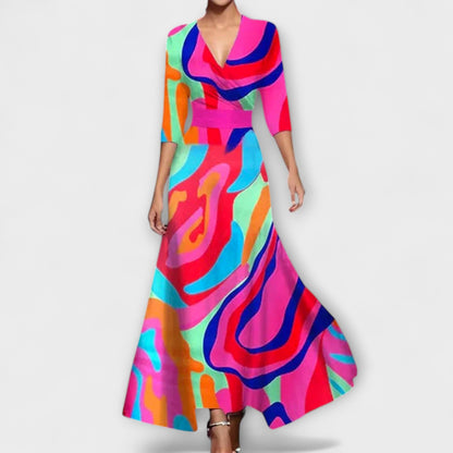 Alma - Elegantes Kleid mit Ärmeln