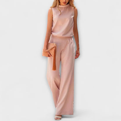 Hannah – Jumpsuit im Satin-Look