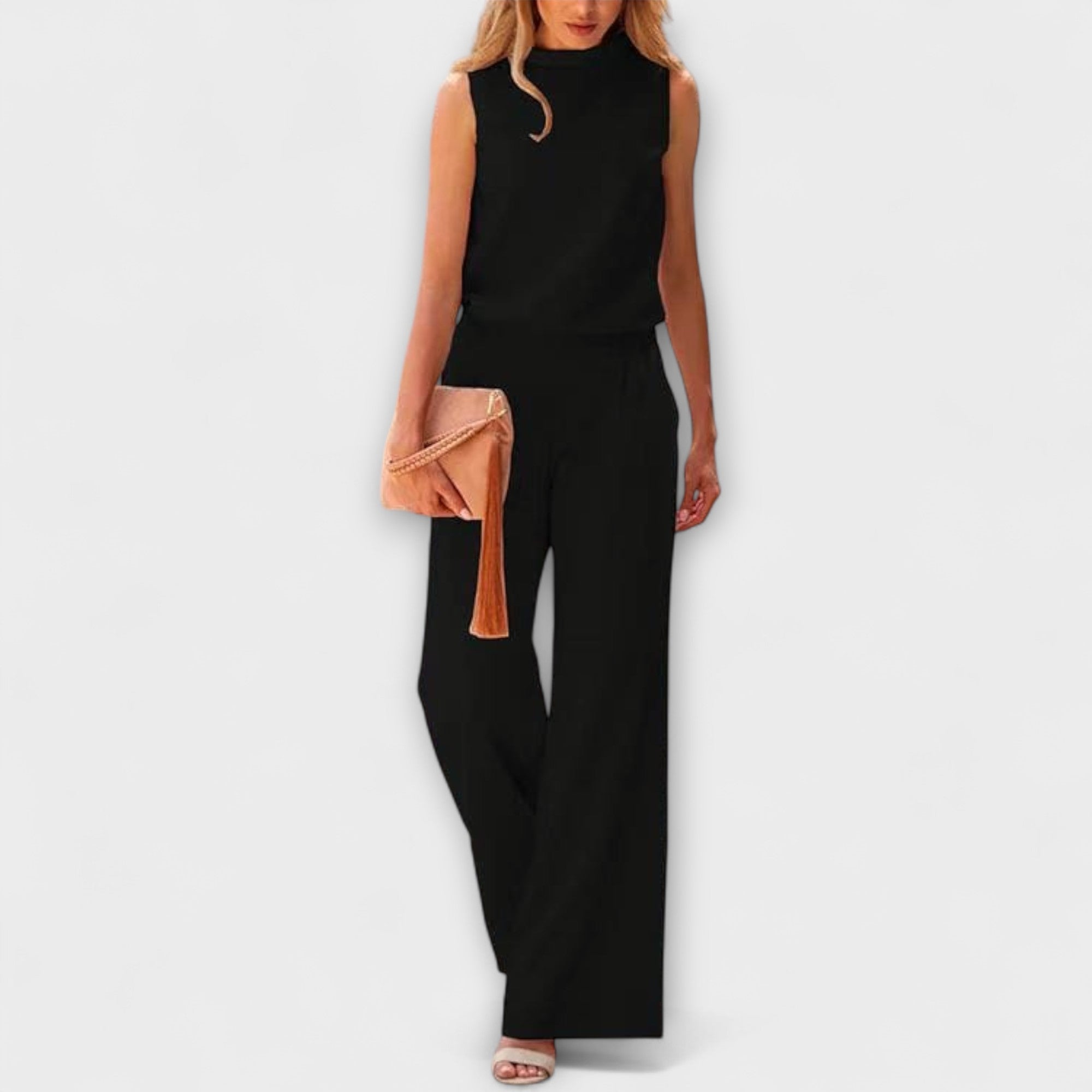 Hannah – Jumpsuit im Satin-Look