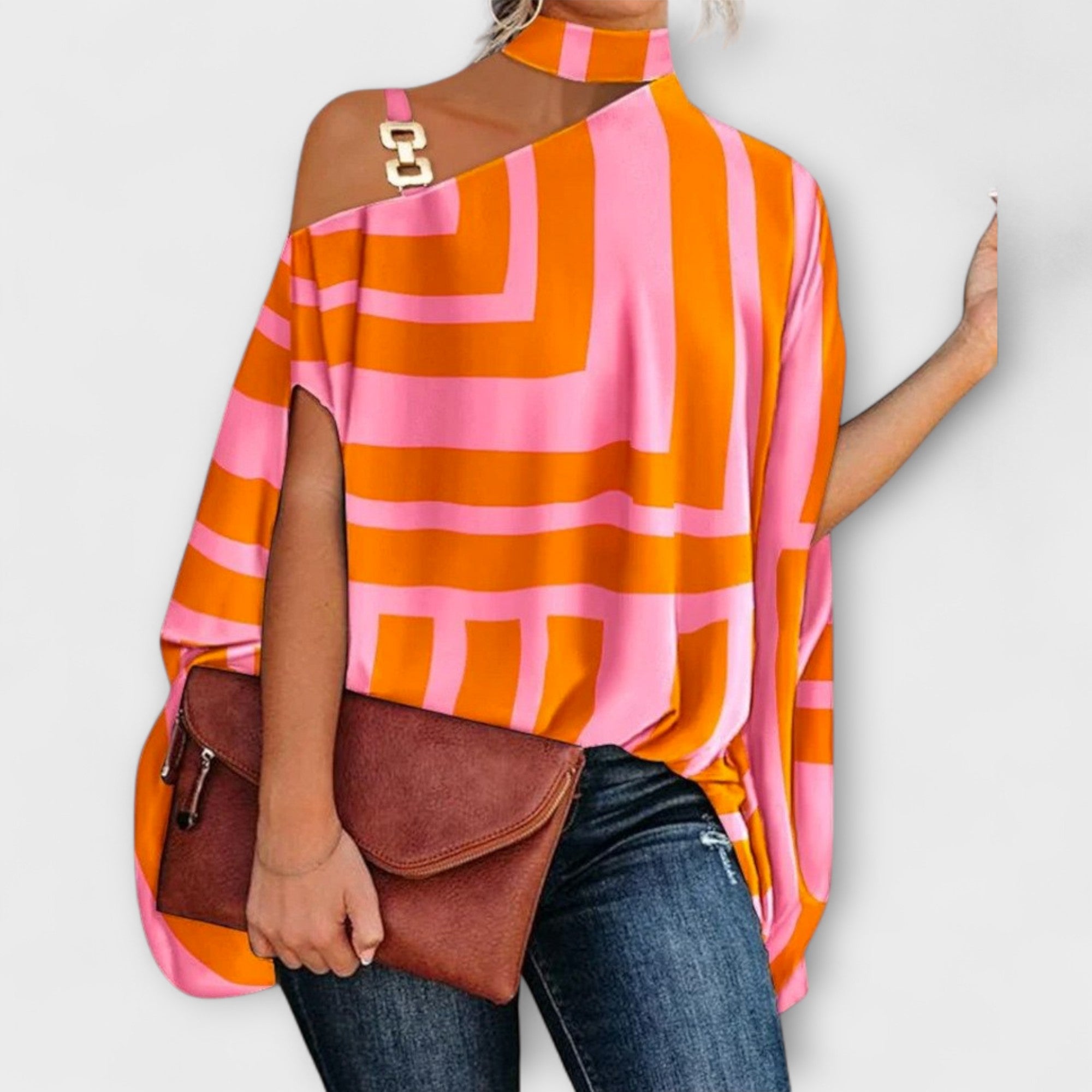 Off-Shoulder-Bluse für Frauen