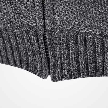 Napoli-Strickjacke mit Reißverschluss