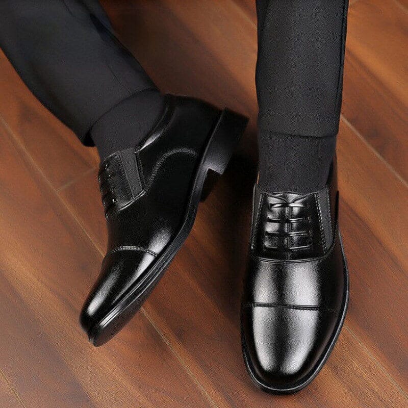 Leder Schuhe - Vintage